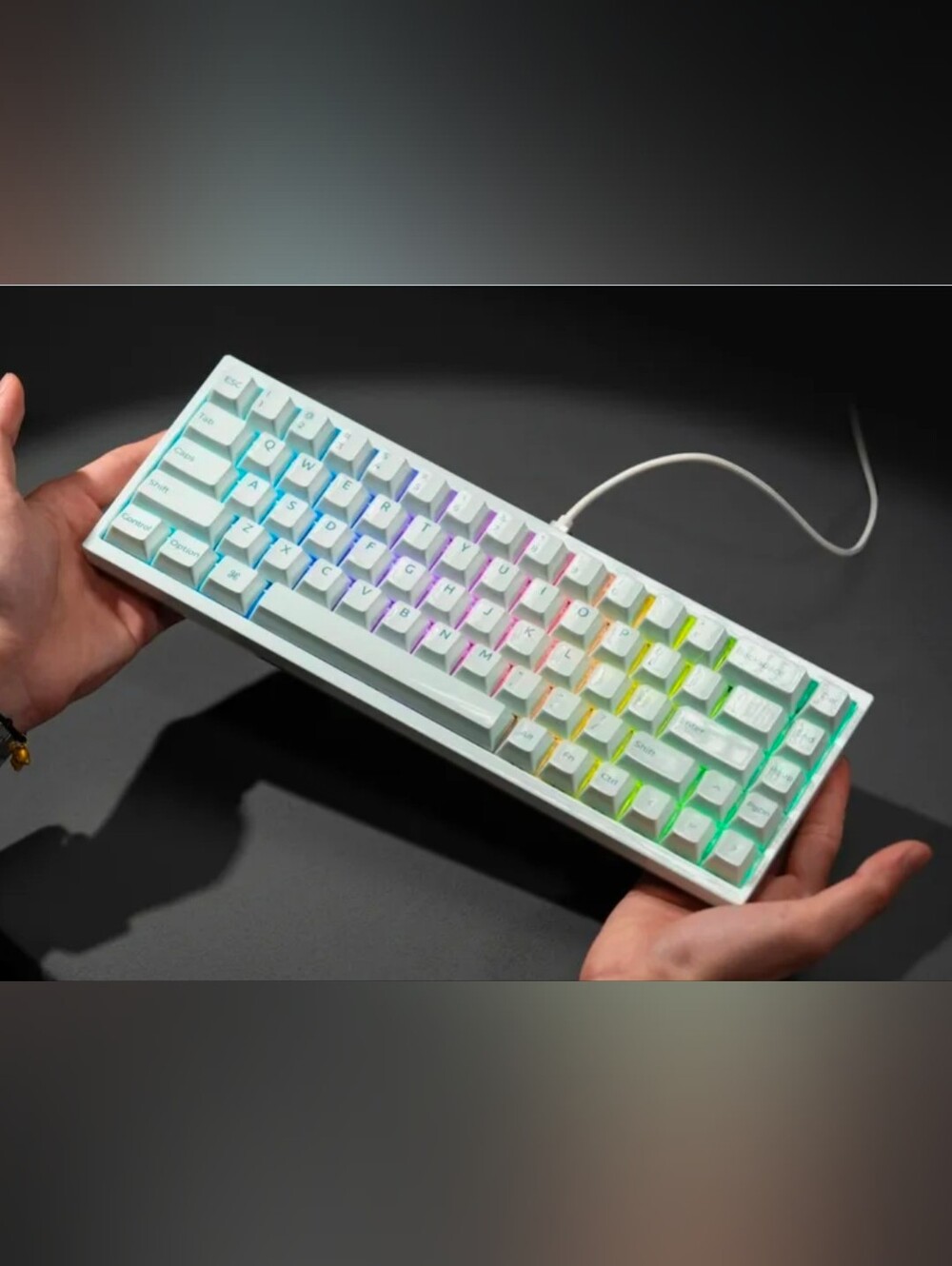 Keychron Q16 HE 8K Ceramic Magnetic Switch Gaming Keyboard
